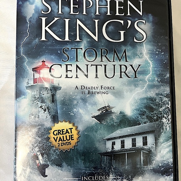 🎬Stephen King’s “Storm Of The Century” + 6 Bonus Movies -DVD- ((PERFECT))🎬 - Picture 1 of 8